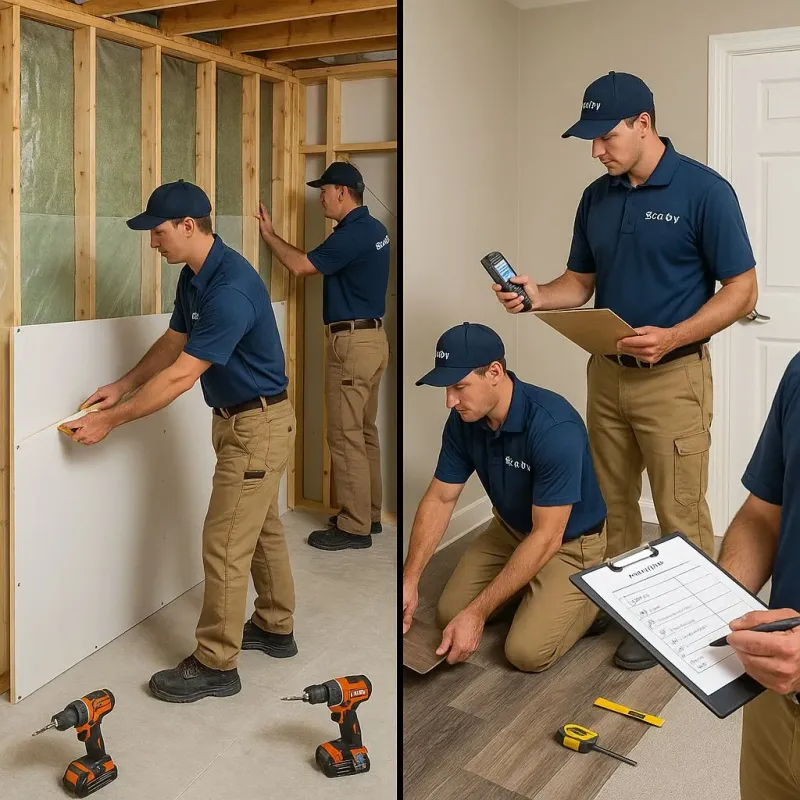 Repairs and Reconstruction process in Dickens County, TX